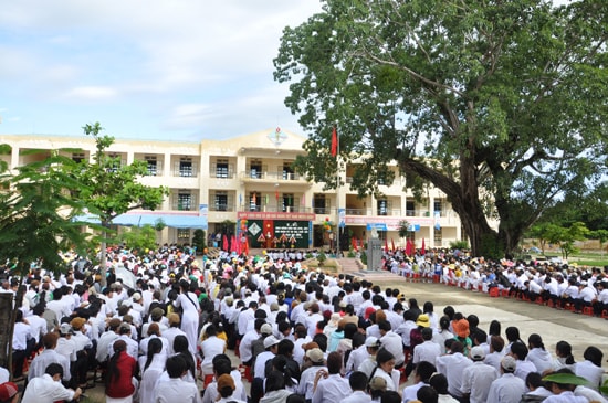 Với nhiều chủ trương mang tính đột phá giúp cho giáo dục Quảng Nam có bước phát triển mạnh mẽ trong thời gian qua. Ảnh: X.PHÚ