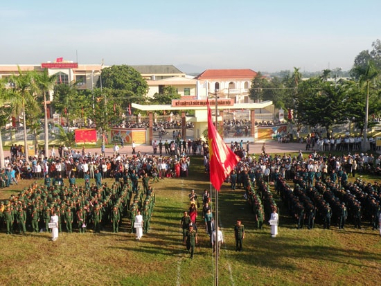 Duy Xuyên sẵn sàng cho ngày tòng quân