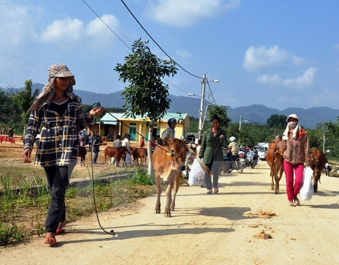 People in Nam Giang