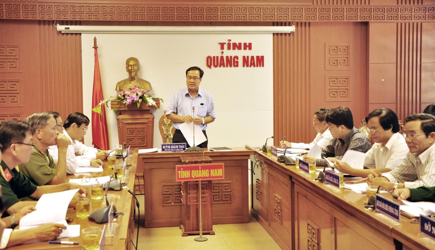 Quang cảnh cuộc họp chiều 18.9.