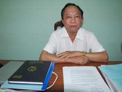 Ông Vũ Văn Thẩm, Chủ tịch Hội Nông dân tỉnh.