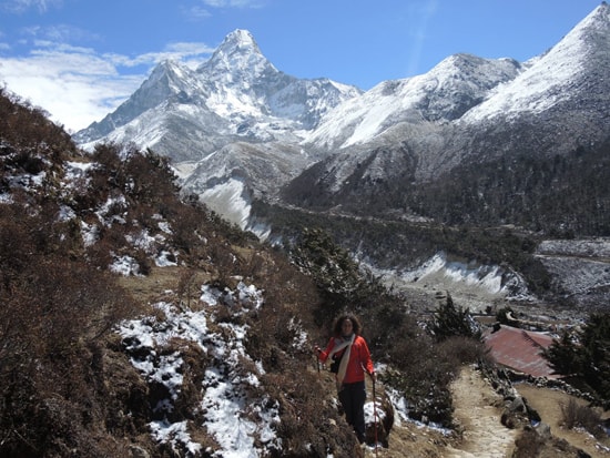 Những đỉnh núi cao Nepal từng nhộn nhịp người nay rất vắng vẻ. ảnh: livealifenmotion