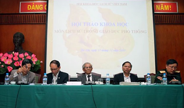Một cuộc hội thảo chưa từng có về môn Lịch sử trong hệ thống giáo dục phổ thông đã diễn ra vào ngày 15-11 tại Hà Nội.