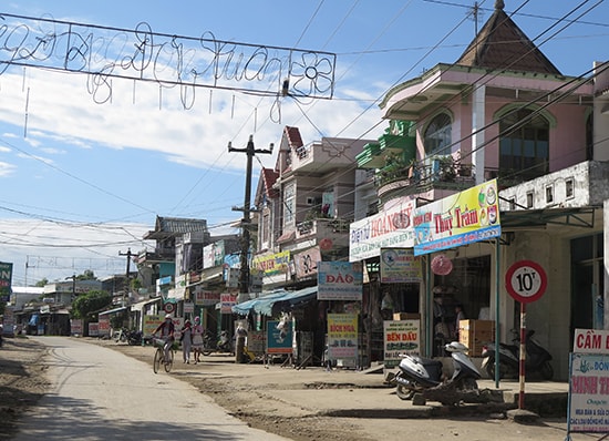 Xã Đại Minh (Đại Lộc) với diện mạo nông thôn thay đổi nhờ phong trào xuất khẩu lao động. Ảnh: L.Q