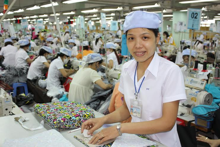 May mặc - một trong những ngành công nghiệp mũi nhọn của Việt Nam (ảnh: russiancouncil)