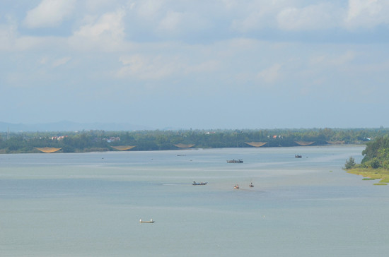 Sông Thu Bồn, qua xã Duy Hải, nơi cuối cùng đổ ra biển, sẽ là nơi phát triển đô thị năng động.