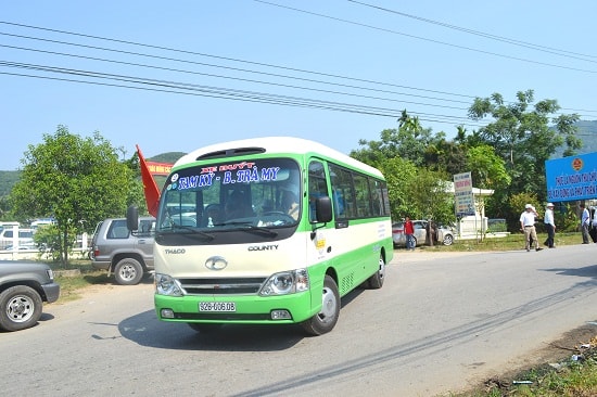 Xe buýt Tam Kỳ - Bắc Trà My và ngược lại sẽ không nghỉ trong dịp tết.