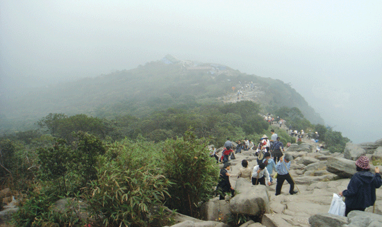 Hành hương Yên Tử. 