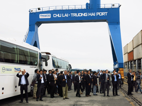 Japanese investors in Chu Lai Open Econimic Zone. Photo: T.DUNG