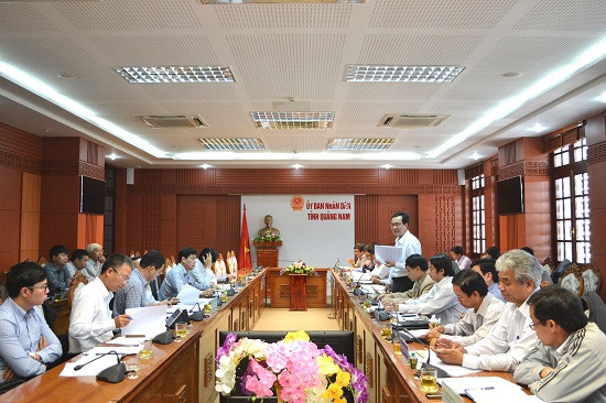 Cuộc họp ghi nhận những tiến triển về GPMB dự án đoạn qua Quảng Nam.
