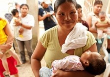 Mother and child health care programmes supported by SPIR.