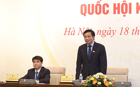 Tổng Thư ký Nguyễn Hạnh Phúc cho biết, Quốc hội sẽ dành 12 ngày tại Kỳ họp 11 để kiện toàn nhân sự lãnh đạo Nhà nước