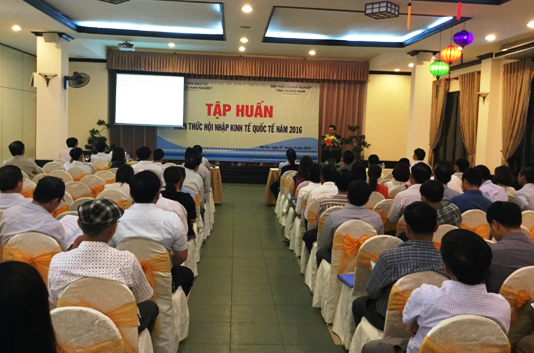 A training course for international economic integration in Quang Nam province (picture: quangnam.gov.vn )