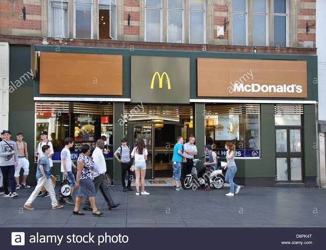 Một cửa hàng McDonald’s tại Luân Đôn của Anh (ảnh: Alamy)