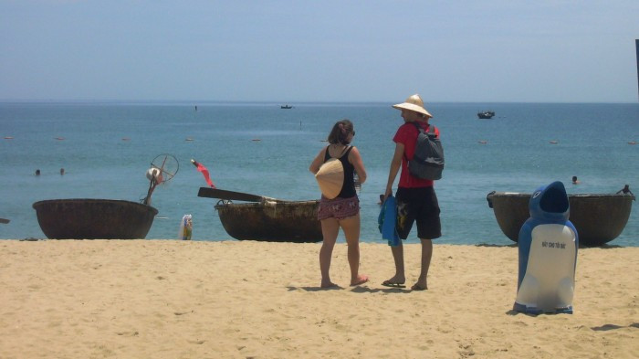 An Bang Beach attracts more tourists - Photo: Do Huan