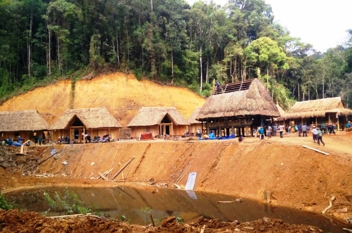 Làng trung tâm pơmu sẽ là nơi dừng chân, nghỉ dưỡng của các đại biểu và du khách ngay cạnh rừng pơmu Tây Giang.