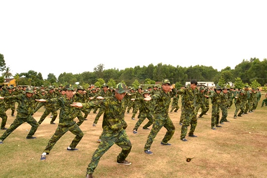 Học kỳ trong quân đội - một chương trình rèn luyện kỹ năng bổ ích dịp hè.