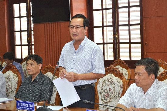 Phó Chủ tịch Thường trực Huỳnh Khánh Toàn khẳng định tỉnh rất quyết liệt GPMB dự án.