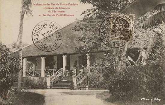 Dinh Chúa đảo năm 1912-1916 nơi cụ Huỳnh Thúc Kháng được chọn  làm chức biên ký ở phòng giấy   (Ảnh tư liệu sưu tầm nguồn Internet)