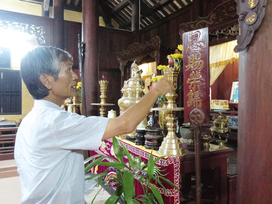 Ông Nguyễn Tường Mạnh với câu chuyện về gia tộc của mình.