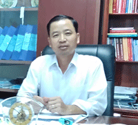 Ông Trần Văn Mai - Chủ tịch UBND huyện Đại Lộc. Ảnh: H.L