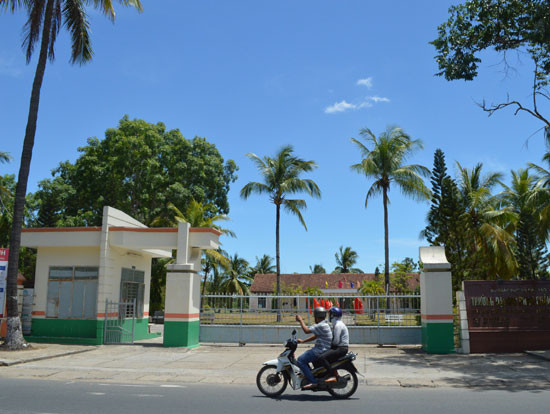 Trường Đại học Phan Châu Trinh bị buộc phải trả lại mặt bằng cho TP.Hội An trước ngày 1.12.2016. Ảnh: V.L