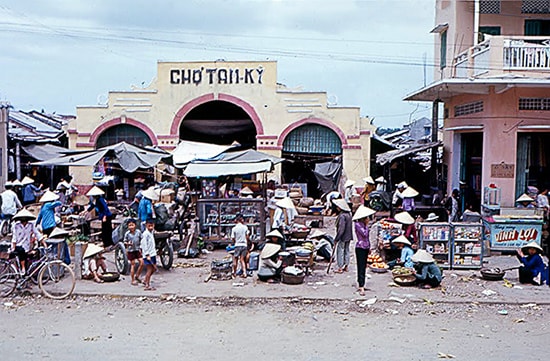 Chợ Tam Kỳ xưa. (Ảnh tư liệu)