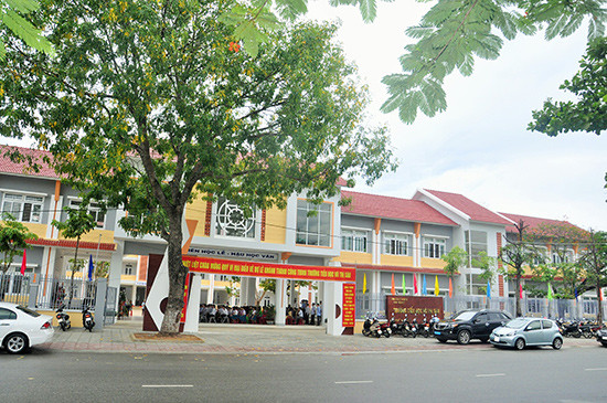 Trường Tiểu học Võ Thị Sáu có nguồn vốn xây dựng lớn nhất từ trước đến nay của Tam Kỳ