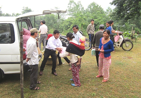 Hội CTĐ luôn là lực lượng xung kích trong cứu trợ bão lụt.