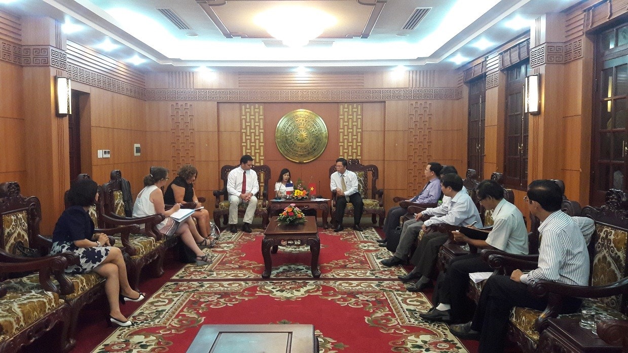 Delegation From Côtes D'armor Visits Quang Nam Province