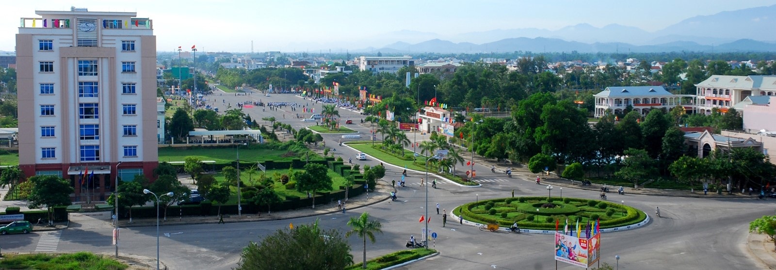 A corner of Tam Ky city. Photo: phuantien