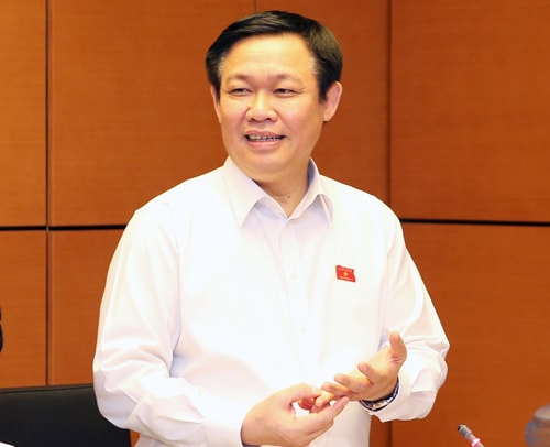 Phó Thủ tướng Vương Đình Huệ khẳng định trong khả năng của nền kinh tế, vay nợ tương ứng với khả năng trả nợ, dứt khoát không nâng trần nợ công, không để nợ lại cho đời sau gánh. Ảnh: VGP/Quốc Thanh 