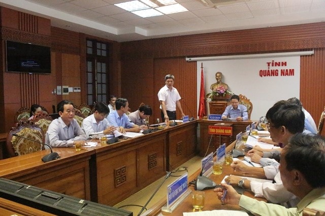 The meeting to plan Ngoc Linh Gingseng Festival