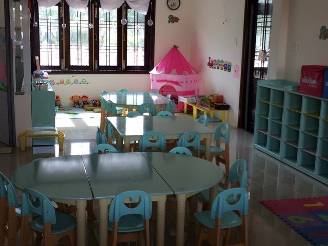 Equipment of the kindergarten (Source: http://dantri.com.vn/)