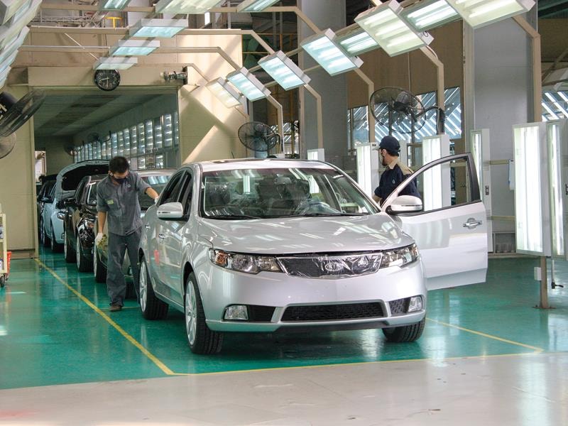 THACO’ s auto manufacturing plant