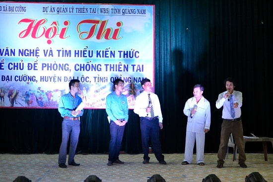 Một phần thi giới thiệu về mình. Ảnh: X.TRINH