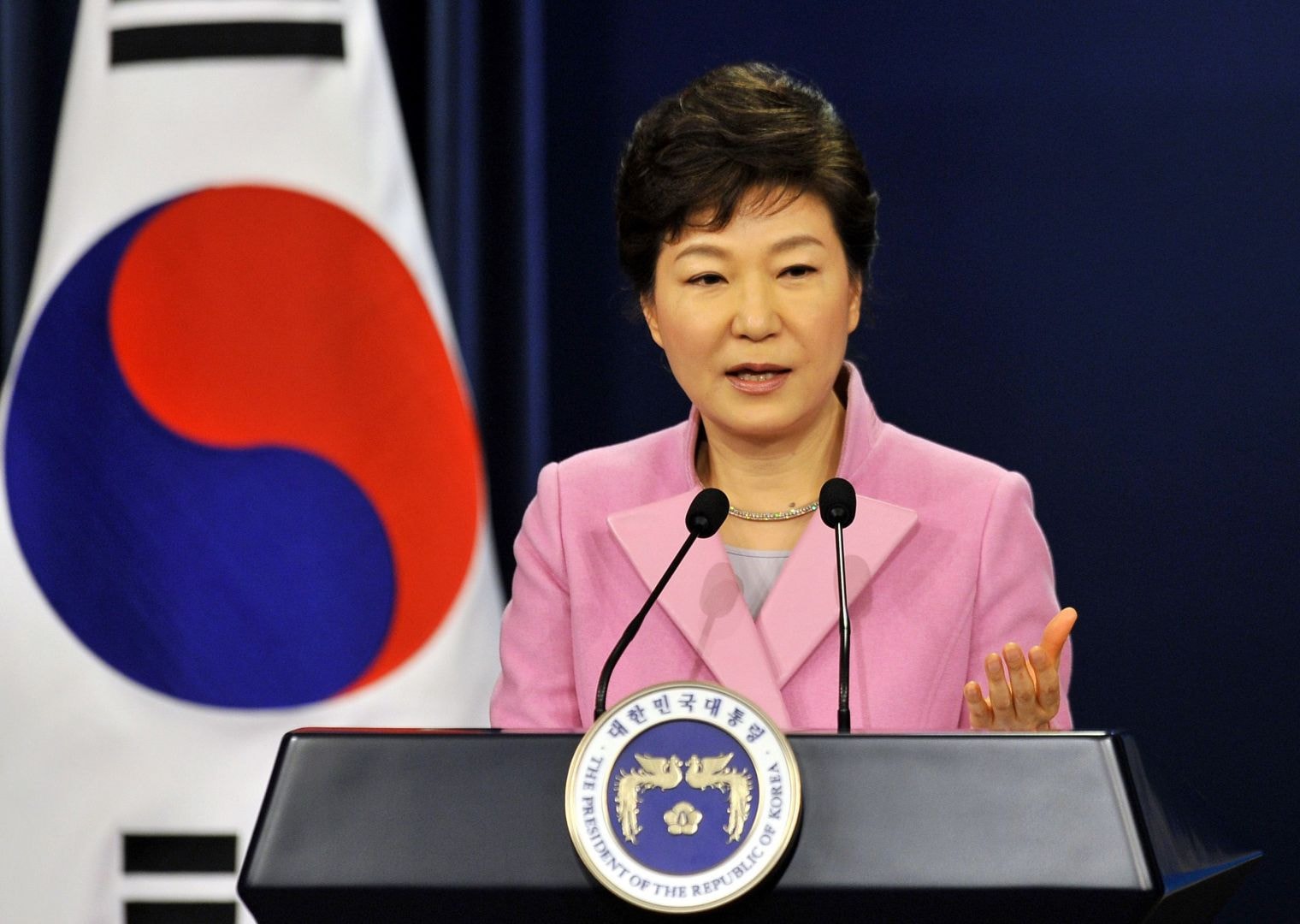 Tổng thống Hàn Quốc Park Geun-hye. Ảnh: katehon