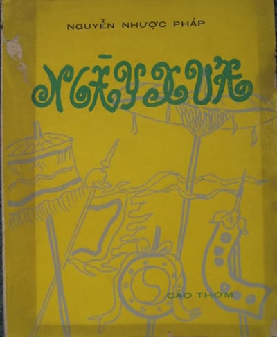 “Ngày xưa” do Cảo Thơm ấn hành năm 1966, tranh bìa và minh họa của họa sĩ Thái Tuấn.