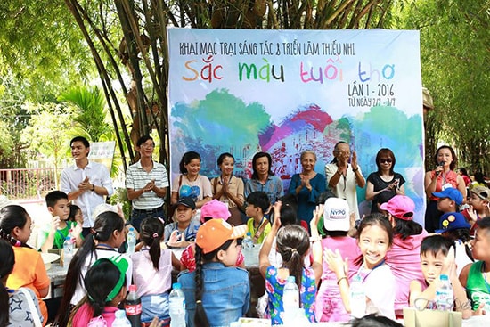 Một sân chơi cho thiếu nhi tại Hội An. Ảnh: L.Q