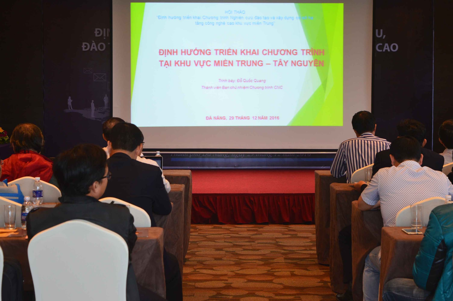 Quang cảnh buổi hội thảo. Ảnh: Q.T