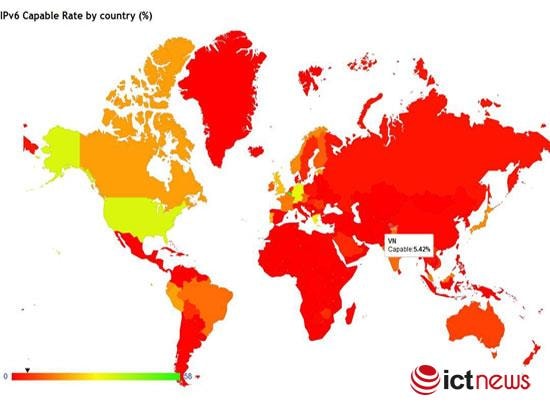 Theo VNNIC, một hạn chế của công tác thúc đẩy phát triển IPv6 tại Việt Nam hiện nay là mức độ hỗ trợ và triển khai cung cấp dịch vụ IPv6 của ISP và doanh nghiệp viễn thông chưa đồng đều.  (Ảnh minh họa. Nguồn: APNIC)