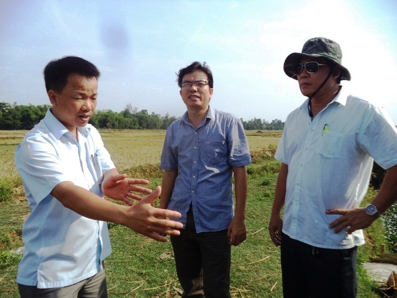 Ông Nguyễn Minh Nam cho rằng, Tam Kỳ đang triển khai các mô hình sản xuất nông nghiệp sạch. Anh: QUANG HỒNG