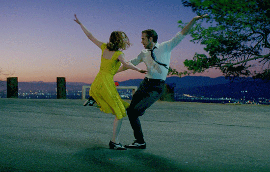 Cặp tình nhân trong phim La La Land. Ảnh: The Independent