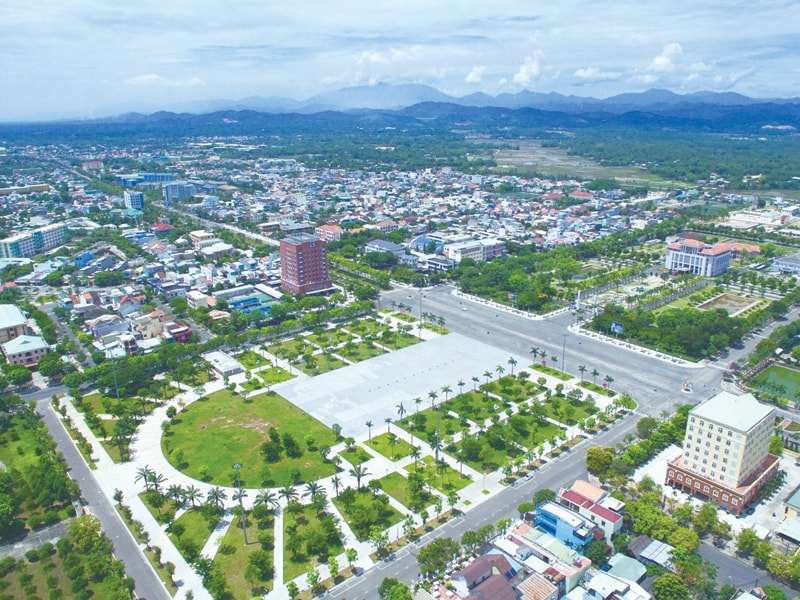 Modern and spacious Tam Ky urban scene