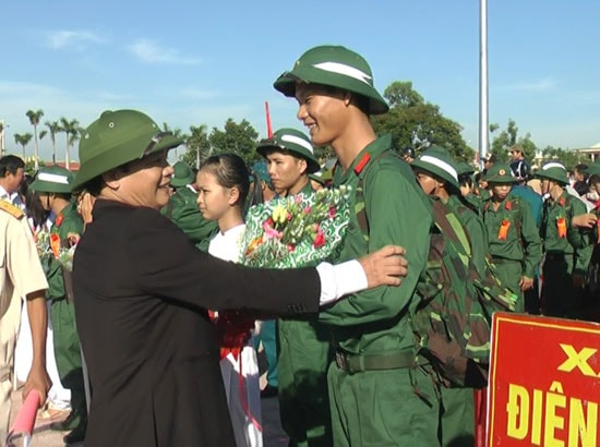 Tuổi trẻ Điện Bàn trong những mùa tòng quân trước.Ảnh: V.MẾN