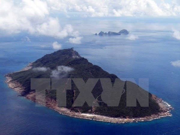 Toàn cảnh đảo tranh chấp mà Tokyo gọi là Senkaku, trong khi Bắc Kinh gọi là Điếu Ngư trên biển Hoa Đông. (Nguồn: AFP/ TTXVN)