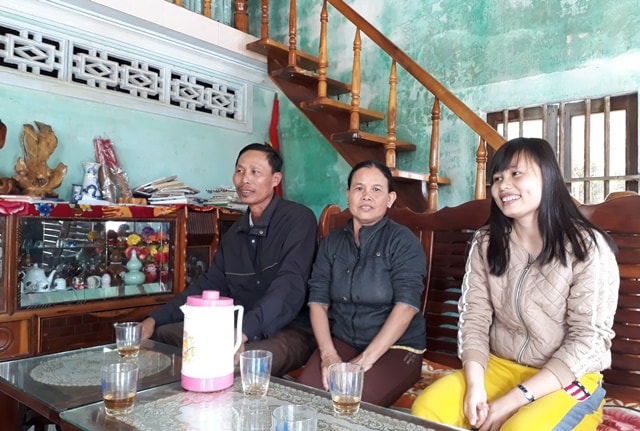 Nguyên Hằng vui vẻ trước ngày lên đường thực hiện nghĩa vụ quân sự. Ảnh: MỸ LINH