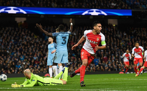 Falcao thi đấu rất hay ở trận đấu này (Ảnh: Getty).
