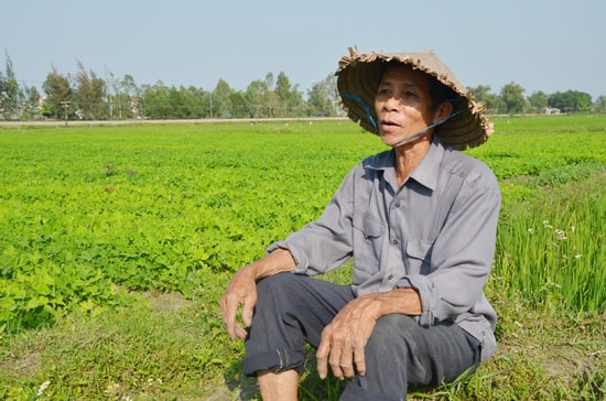 Không chỉ hiến toàn bộ đất của gia đình, ông Phan Lanh còn trực tiếp tham gia thi công hồ Phú Ninh. Ảnh: H.PHÚC