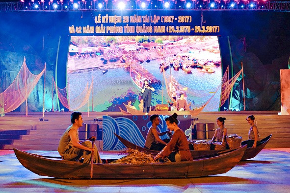 tái hiện đời sống ngư dân xứ Quảng tại chương trình nghệ thuật 